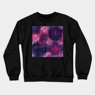 Eternal Void - Infinite Space Seamless Pattern Crewneck Sweatshirt